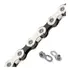 Cadena Kmc X10 Silver Black 10v Compatible Shimano Sram Color Plateado