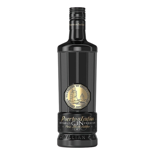 Gin Puerto De Indias Pure Black Edition 700 Ml 