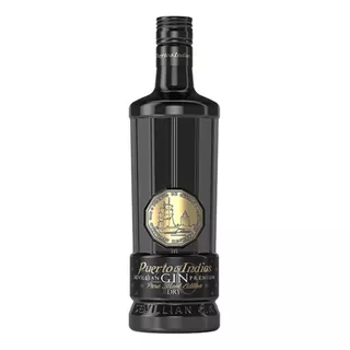 Gin Puerto De Indias Pure Black Edition 700 Ml 