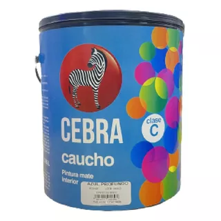 Pintura Cebra Tipo C Galon Caucho Mate Interior 