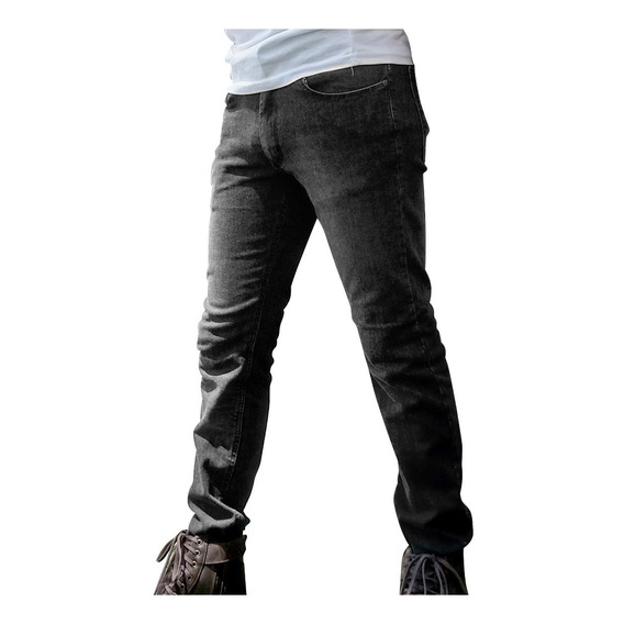 Jeans Moto Hombre Protecciones Desmontables Rodilla Jean  Sw