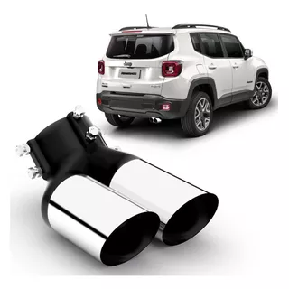 Ponteira Jeep Renegade 16 17 18 19 20 21 22 23 Ponta Dupla