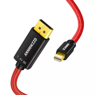 Cable Mini Dp A Dp 1.4 8k 60hz 2k 165hz 4k 120hz Displayport