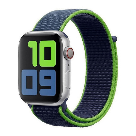 Correa Nylon Para Apple Watch Series Pulso 42/44mm Banda