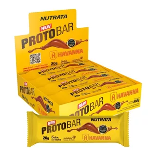 Barra De Proteina Nutrata Protobar Havanna 8x70g