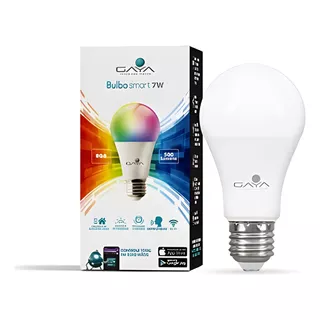 Lâmpada Led Gaya Smart Econômica 9w Cor Da Luz Rgb Bivolt