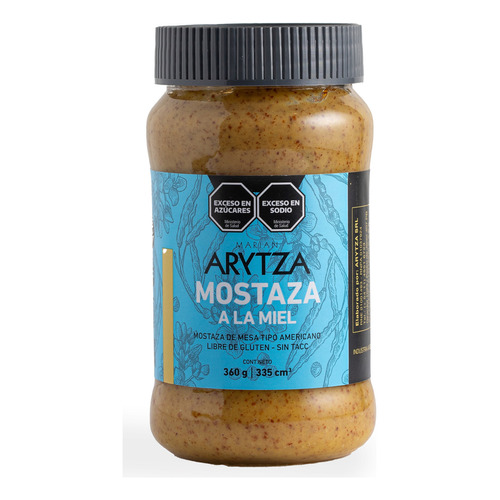 Mostaza a la miel Arytza sin tacc 360g