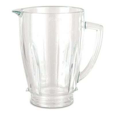 Vaso Vidrio Oster Redondo Para Licuadora Blstpyg Base Ancha 