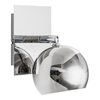 Aplique Plafon 4 Luces Bocha Cromo Cabezal Móvil Apto Led