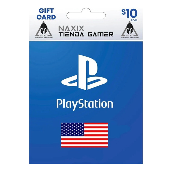 Tarjeta Psn Gift Card 10 Usd Region Usa | Ps3 | Ps4 | Ps5