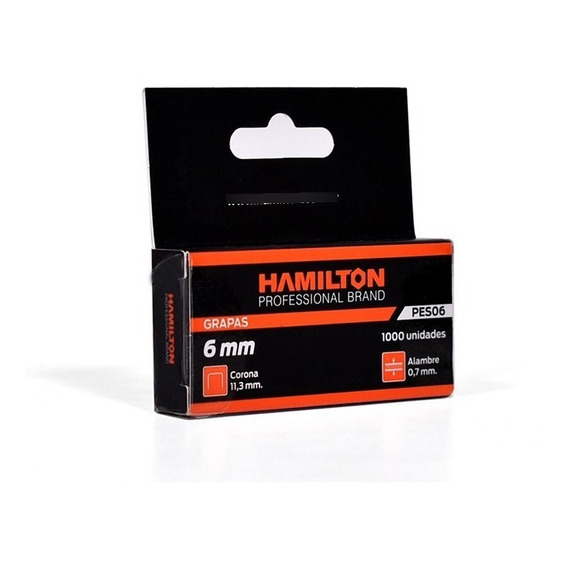 Grapas Corona 11,3mm Para Engrapadora Hamilton 6mm