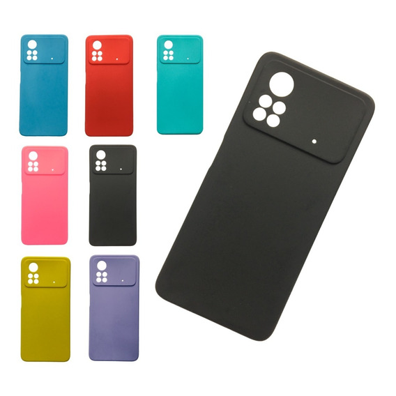 Funda Para Xiaomi Poco X4 Pro 5g Protector Silicon Case