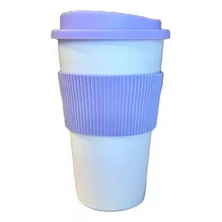 Vaso De Cafe Mug Con Grip Colores Pastel Tipo Starbucks