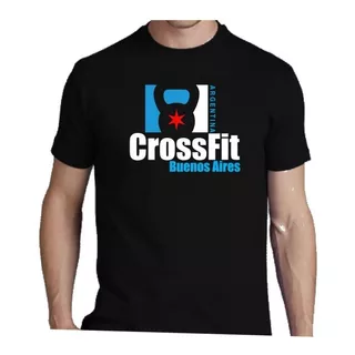 Remera Crossfit Argentina Premium Gimnasio