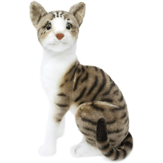 Gato De Peluche Realista Amy Viahart 14 Pulgadas