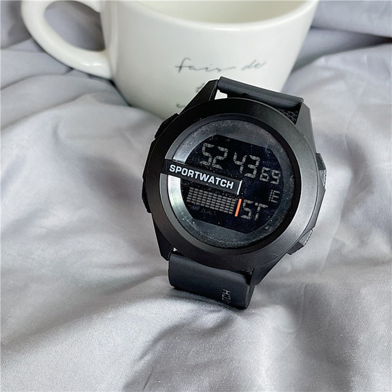 Reloj Pantalla Digital Deportivo Hombre Resistente Al Agua 