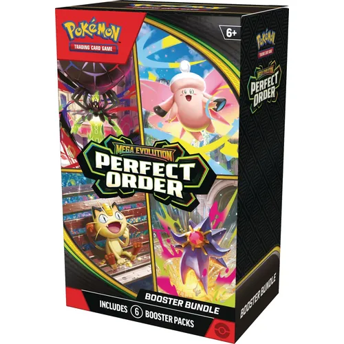 ざ*あ様 未開封_TCG海外限定MEGA EVOLUTION PERFECT O Pokémon Tcg: Mega Evolution Perfect Order Pack X6 | Frete grátis