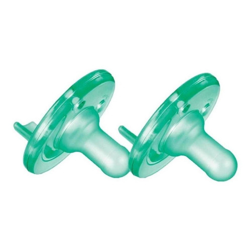 Chupon Chupones Philips Avent Super Soothie Silicon 3-18m 2p Color Verde