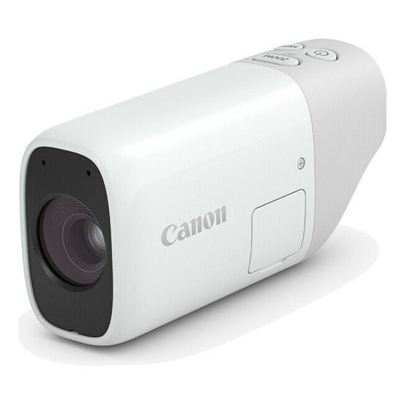  Canon PowerShot Zoom compacta color  blanco 