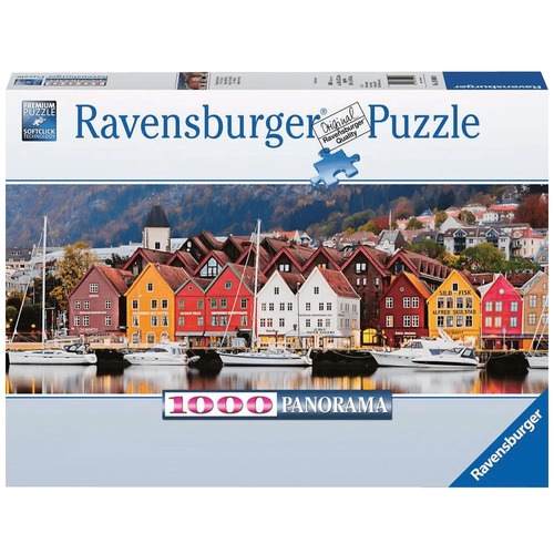 Rompecabezas Ravensburger 1000 Pzas Bergen, Noruega