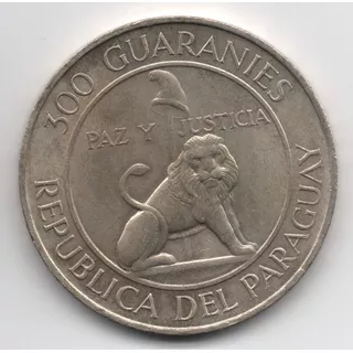 Paraguay - 300 Guaranies 1968 - Km 29 (ref 085)