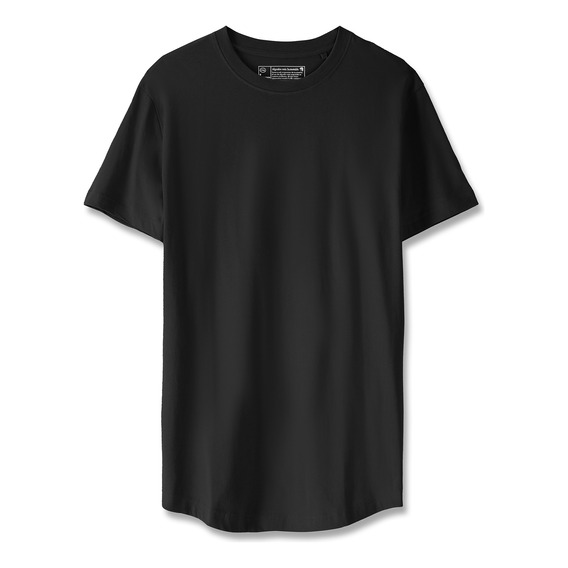 Playera Manga Corta Long Fit C&a De Hombre