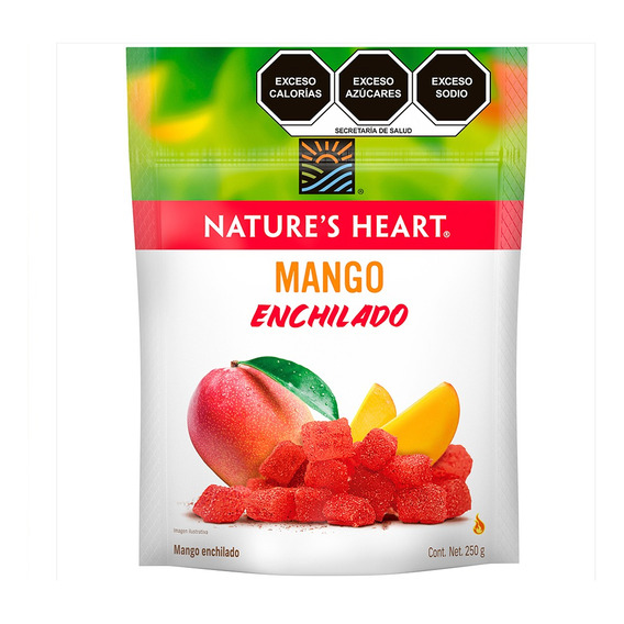 Nature's Heart snack mango enchilado 250g