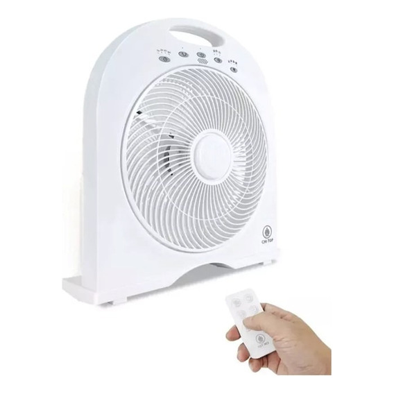 Ventilador Mesa O Piso Portátil Control Remoto 4vel 5 Aspas 