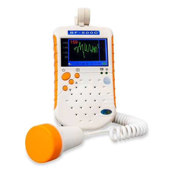 Doppler De Bolsillo Con Pantalla 2 Mhz. Bestman Bf500c Color Amarillo