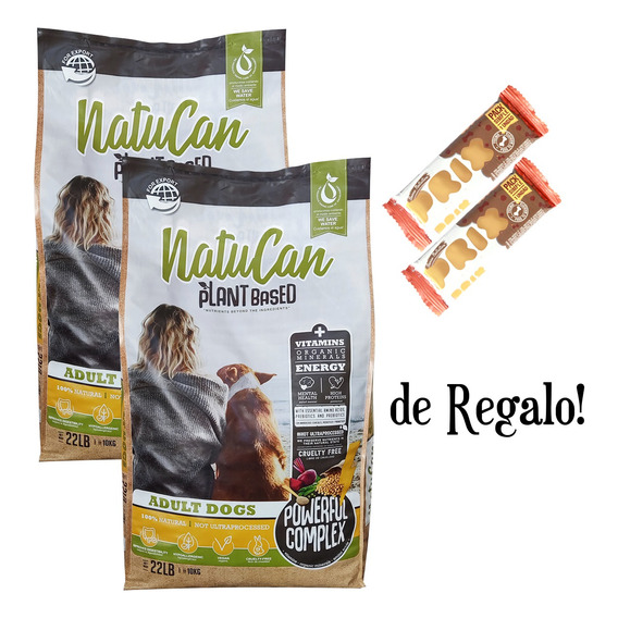 Natucan Super Premium Vegano Adulto Raza Pequeña 20kg 