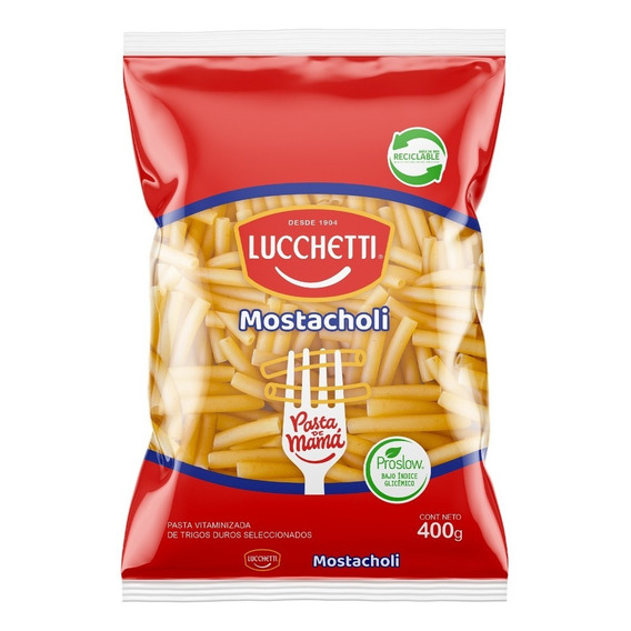 Pasta Mostacholi N°42 Lucchetti 400g