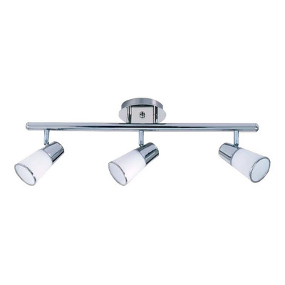 Aplique 3 Luces Eco+ Acero Apto Led E27 Moderno 2103ac Rd