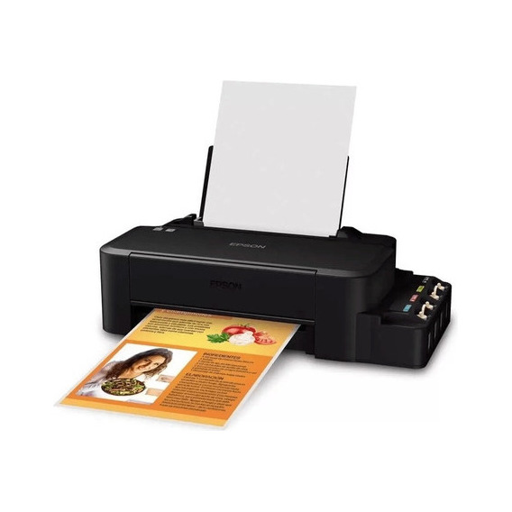 Impresora A Color Simple Función Epson Ecotank L121 Negra 