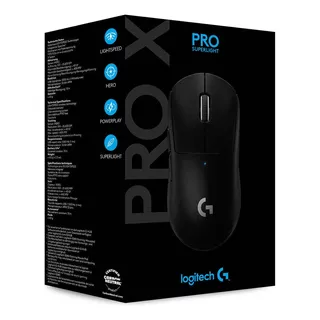 Mouse Logitech Pro X Superlight Color Negro