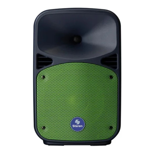 Bafle Bluetooth 8 Con Micrófono Y Batería 1100w| STEREN Baf-0820bt Color Verde