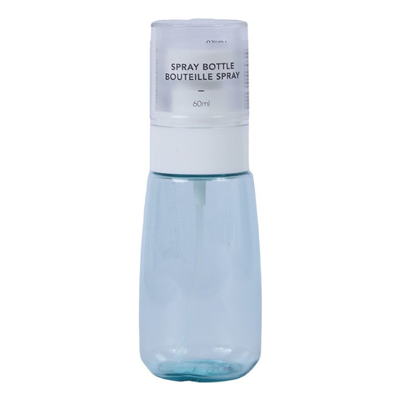Miniso Botella De Viaje Con Dispensador De Bomba Plástico Color Azul