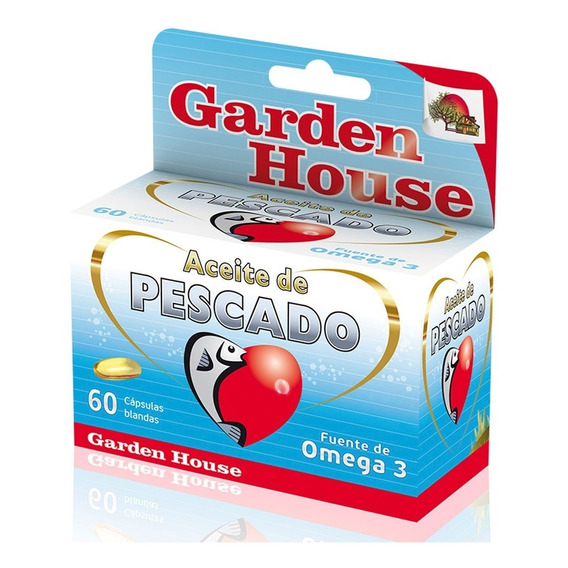 Garden House Suplemento Dietario Aceite De Pescado X 60 Un Sabor Sin sabor