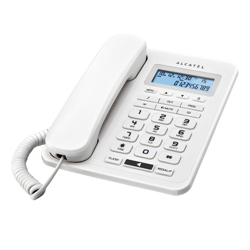 Teléfono Alcatel  KX-TGD393 fijo - color blanco