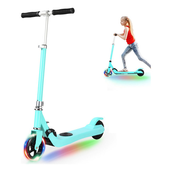 Patín Scooter Eléctrico Para Niños Skate 12 Km/h Weyon Led