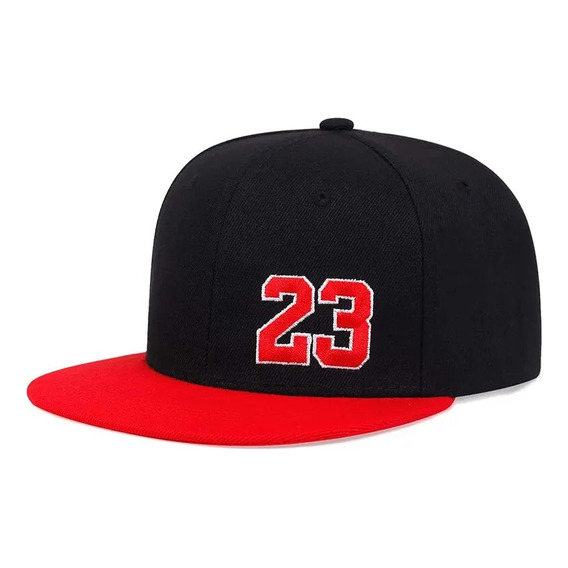 Gorra Jockey Michael Jordan 23 Bordado Visera Recta