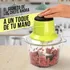 Picatodo Eléctrico Triturador Alimentos Carne Verdura Frutas Color Verde 120v