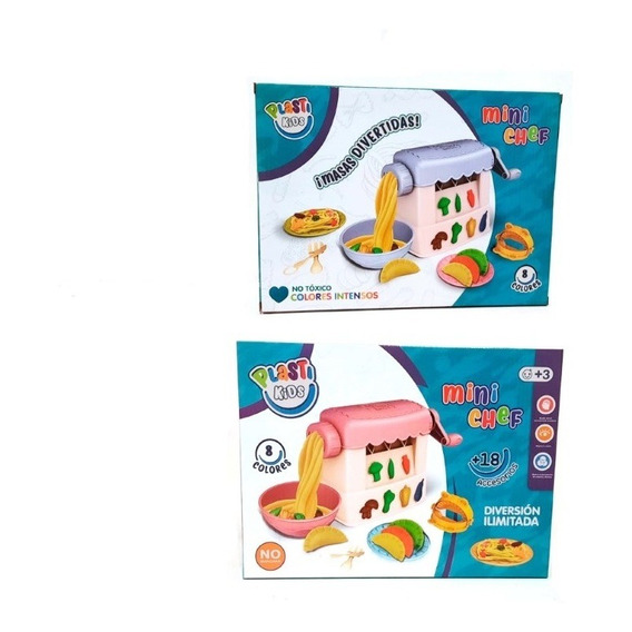 Juego De Masas Mini Chef Plastic Kids C/accesorios Sebigus 5