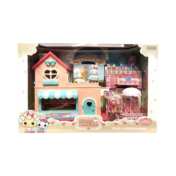 Bunny Boutique Food & Dessert Shop C/acc. Ditoys 2559
