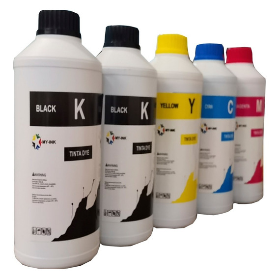 Tinta 5 Litros Universal Todas  Marcas Impresoras Inyeccion