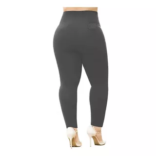 Calza Chupin Leggin Tiroalto100%lycra Mujer Xespecial 7x-10x