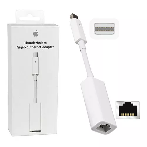 Terrible Realista Departamento Adaptador Apple Thunderbolt A Gigabit Ethernet Md463be/a | MercadoLibre