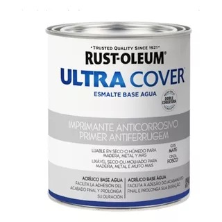 Primer Gris Imprimante Anticorrosivo Ultra Cover Base Agua 