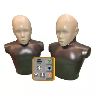 Dea Con Torso Kit 2 Torsos Práctica Rcp + Dea Entrenamiento