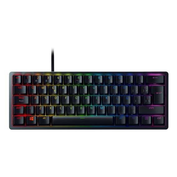 Teclado Razer Huntsman Mini Black Lineal (switches Rojos) Es