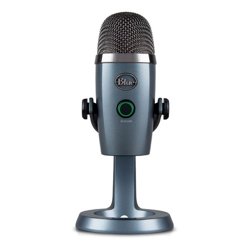 Micrófono Blue Yeti Nano Condensador Omnidireccional color shadow grey